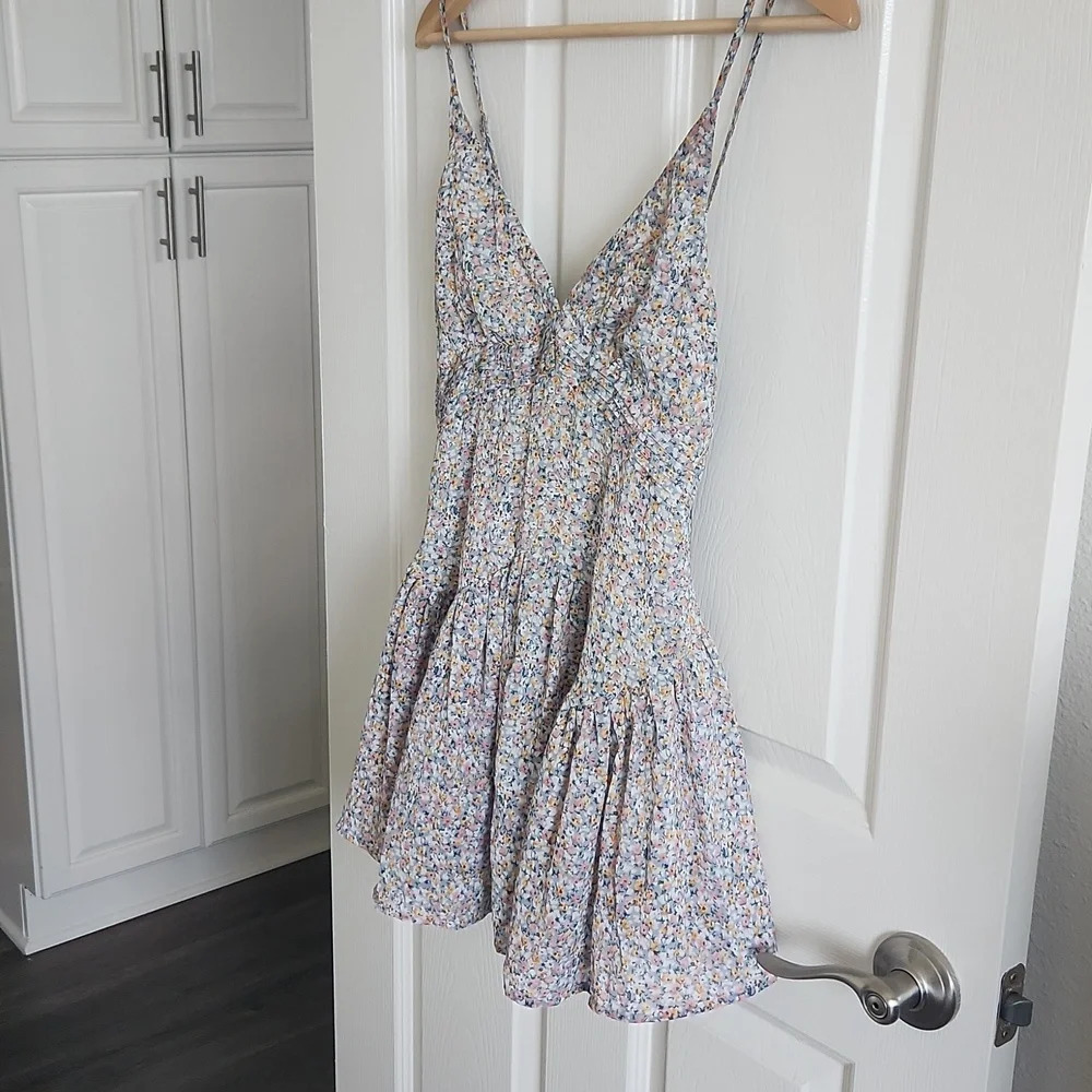 Sundae Muse floral dress size 4US - Picture 4 of 11